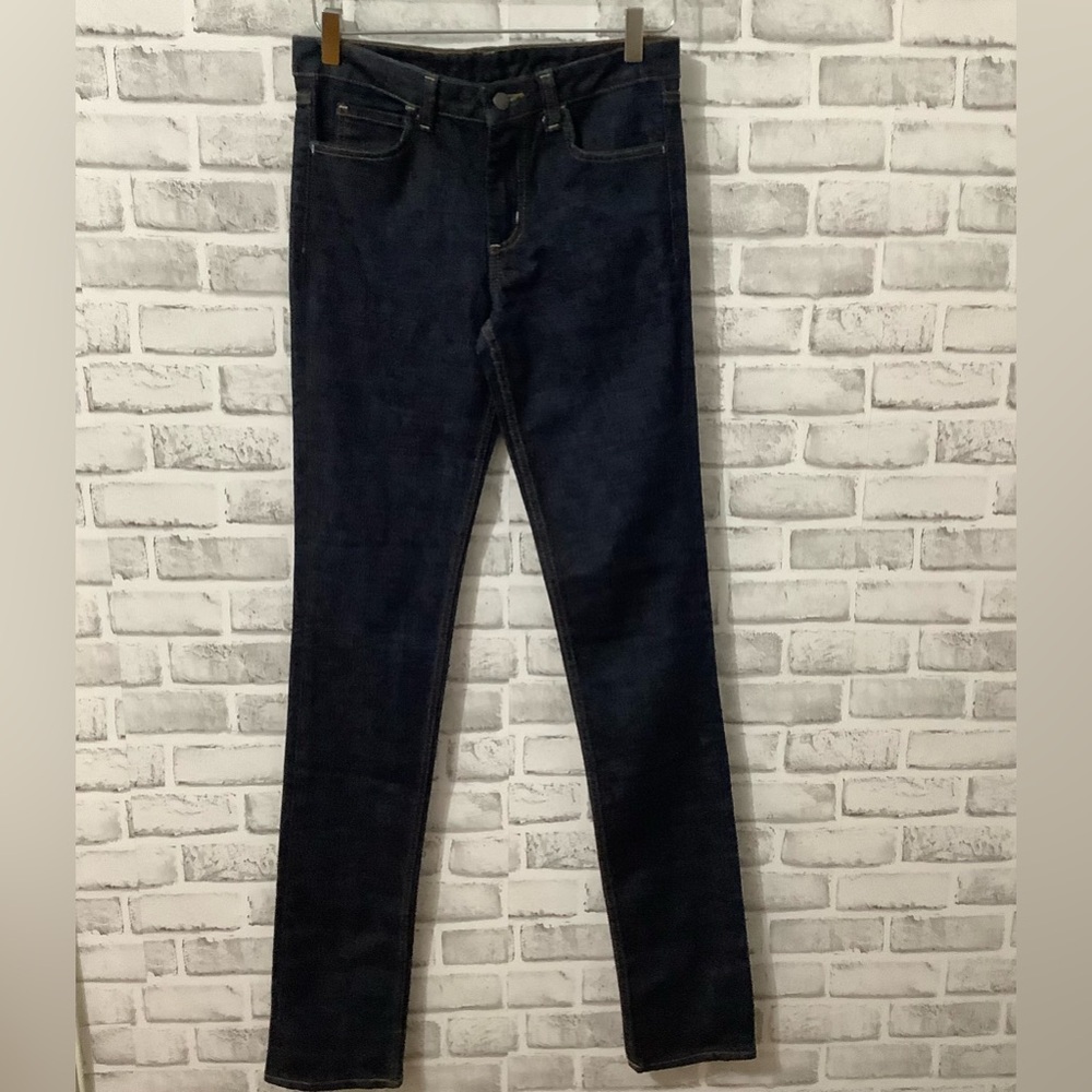 Oak MIDI Skinny Indigo Rinse Jeans Size 28 NWT